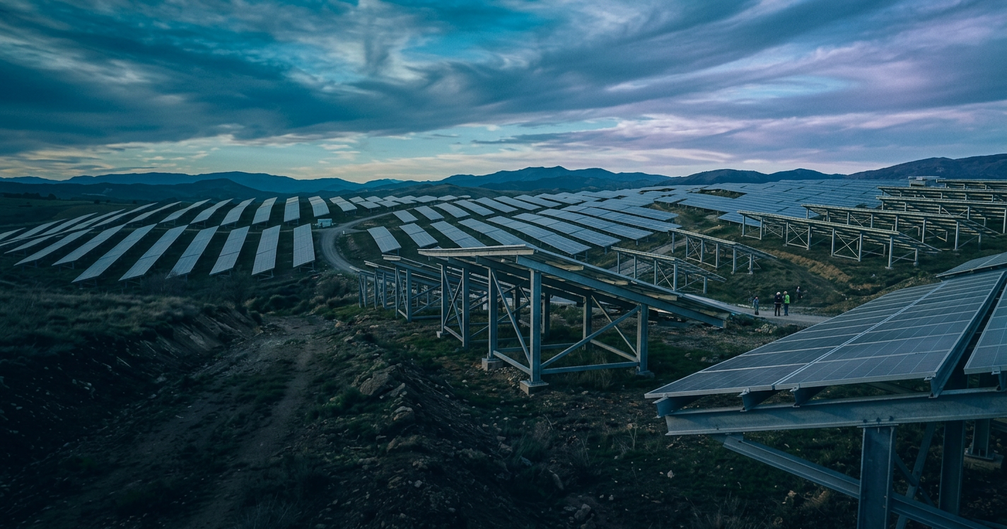 Estructuras para paneles solares: Fijación y ejemplos