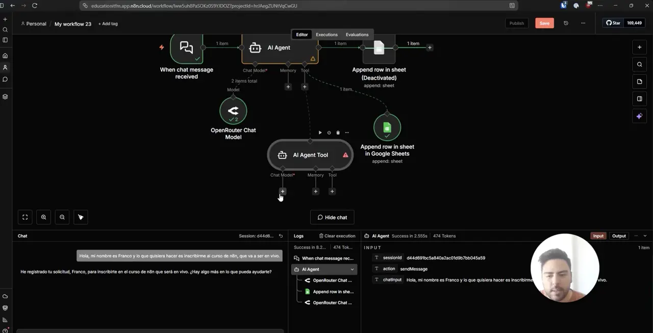 Clase práctica de automatizaciones con n8n