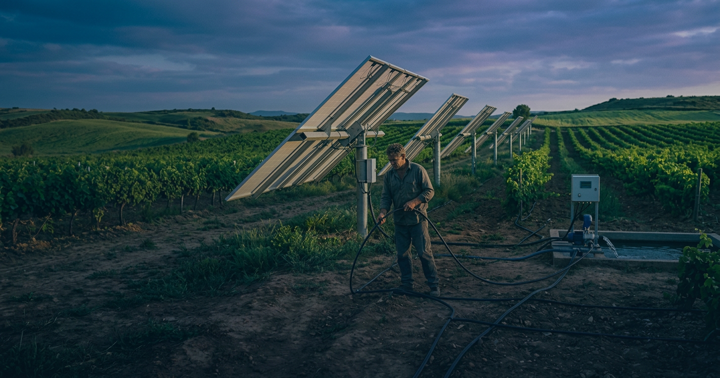 Riego solar y usos para la agricultura